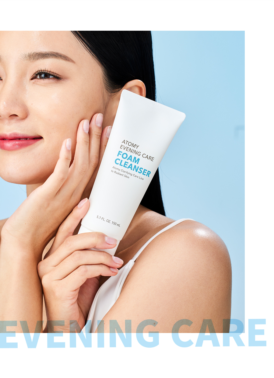 Atomy Evening Care Foam Cleanser — пінка для очищення обличчя