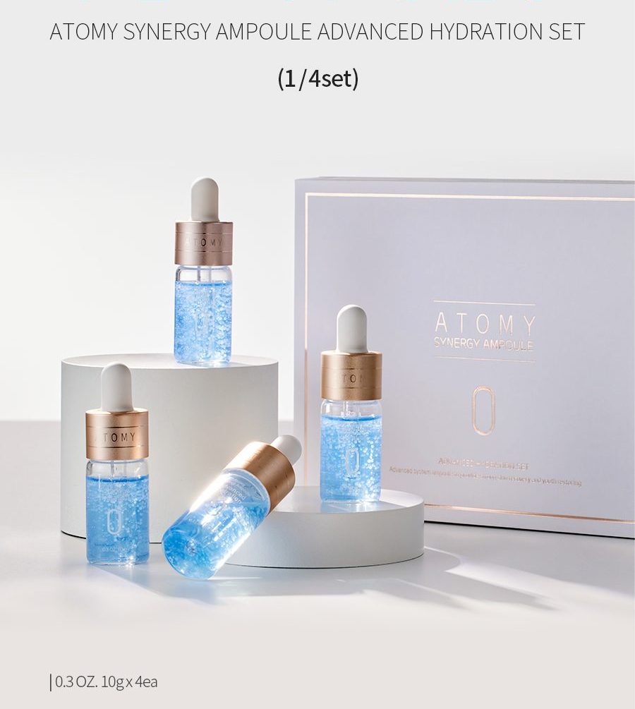 Набір ампул Зволоження,4шт. - Atomy Synergy Ampoule Advanced Hydration Set