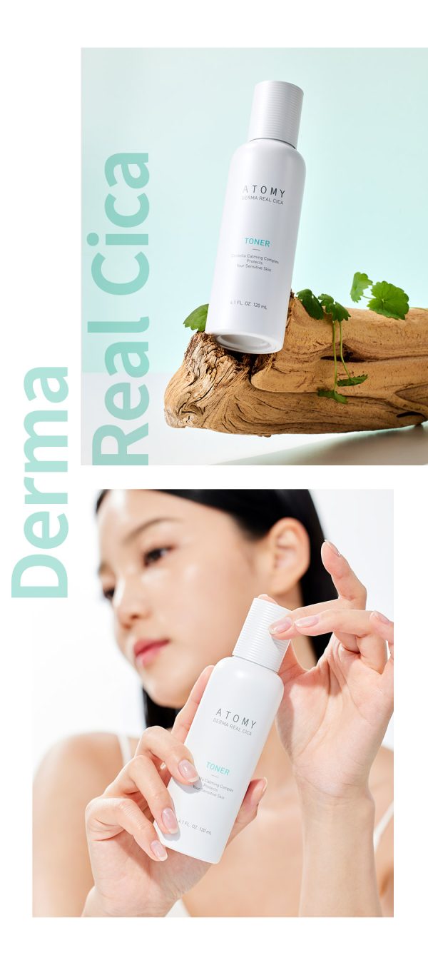 Тонер Derma CICA Real, 120мл - Atomy Derma Real Cica Toner