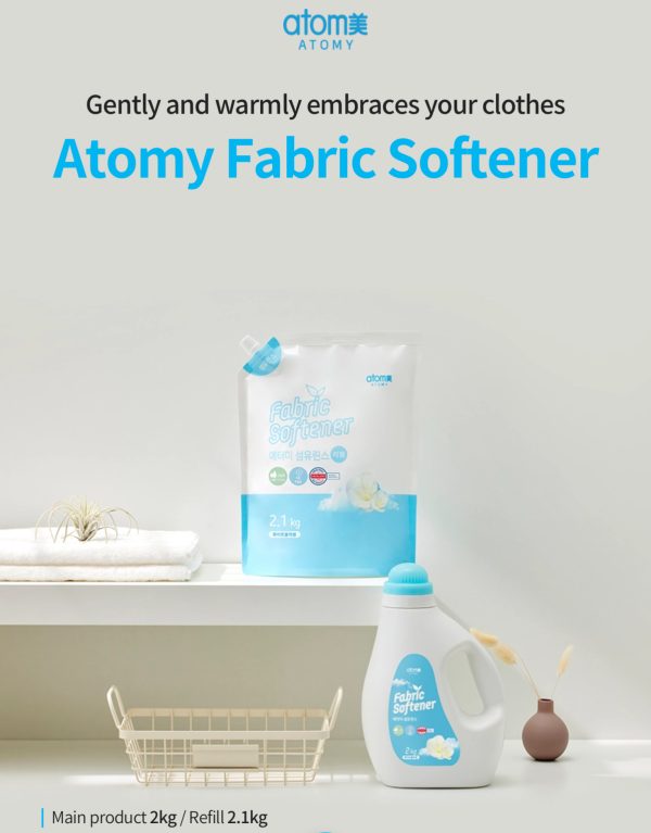 Кондиціонер натуральний для білизни - Atomy Fabric Softener 2kg