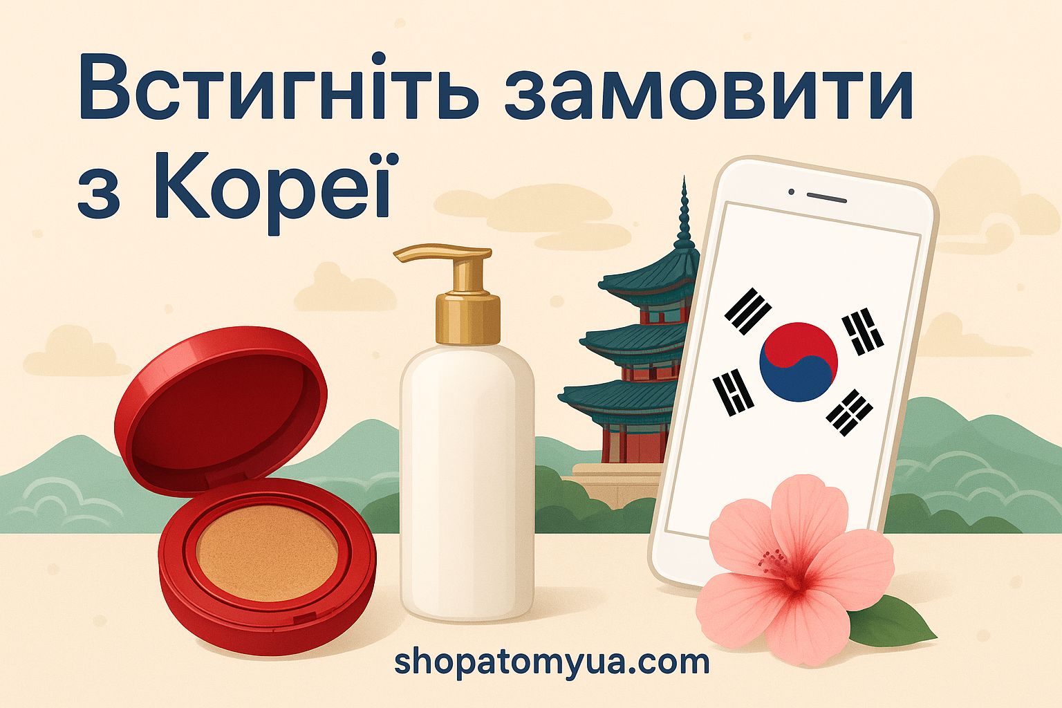 Встигніть замовити до свят з Кореї