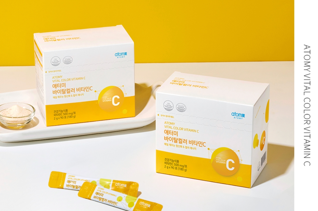 Вітамін С 500 мг Atomy Vital Color Food Vitamin C